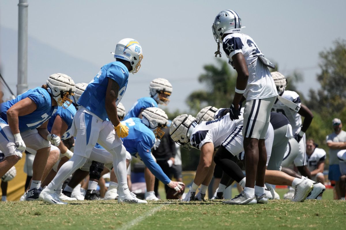 Los Angeles Chargers Training Camp Observations: Offensive Line Gets Tested vs. Cowboys in Joint Practice, Derwin James' Historic Contract and Other Notes From Day 15 - Vimarsana News