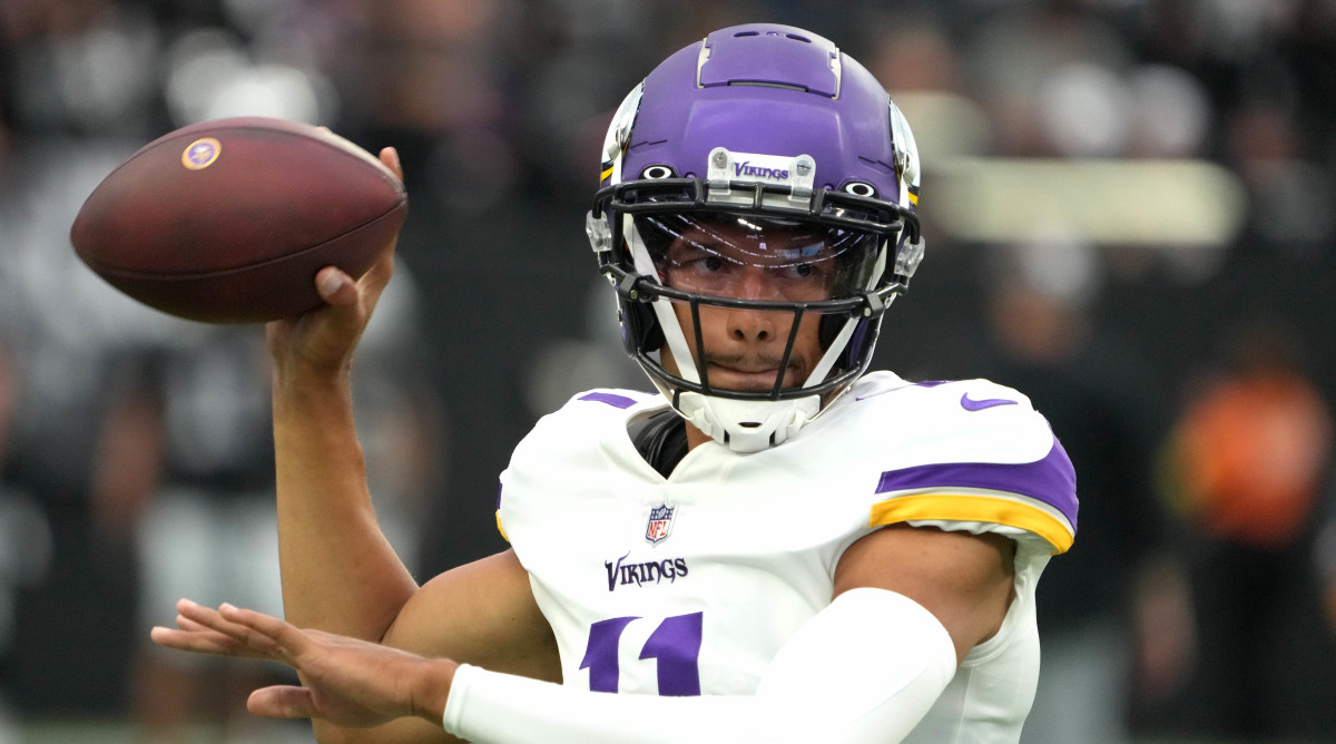 Vikings second-year QB Kellen Mond