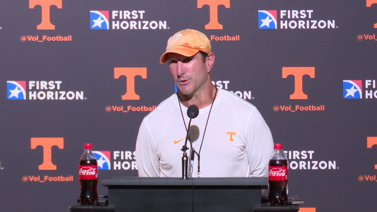 Watch Tennessee Vols Football Special Teams Coach Mike Ekeler Talks