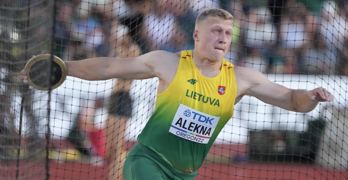 Cal Track and Field: Mykolas Alekna Advances to Finals of the European ...