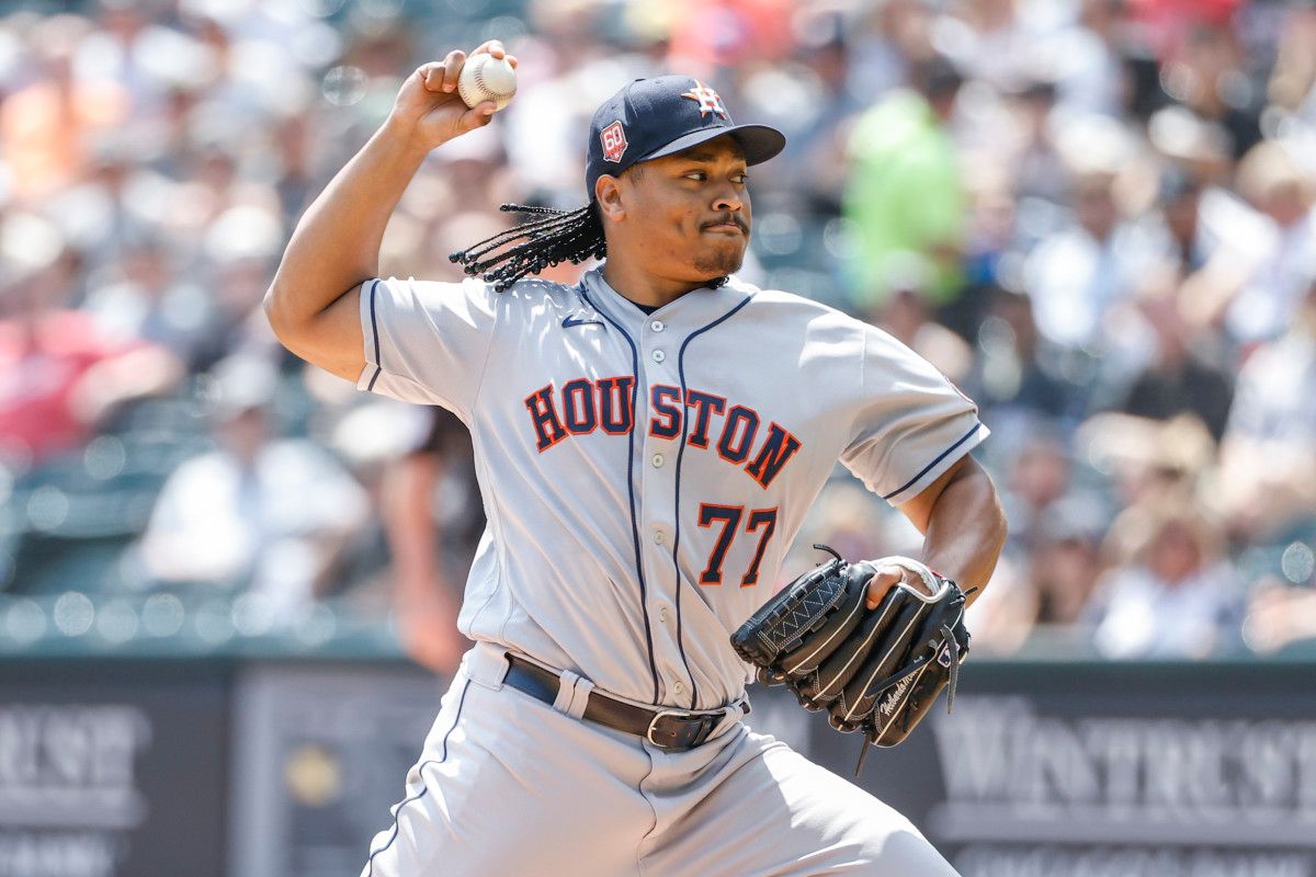 Houston Astros Starting Pitcher Luis García
