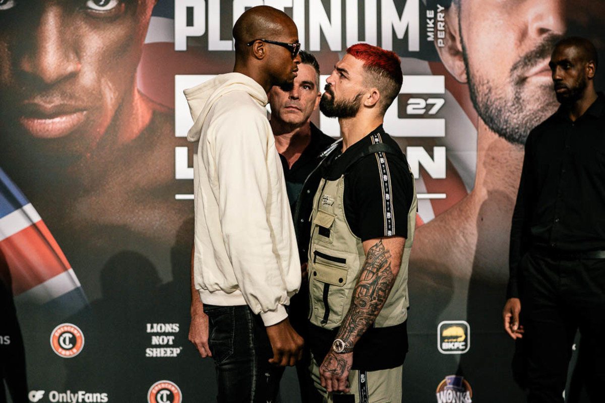 Michael 'Venom' Page and 'Platinum' Mike Perry.