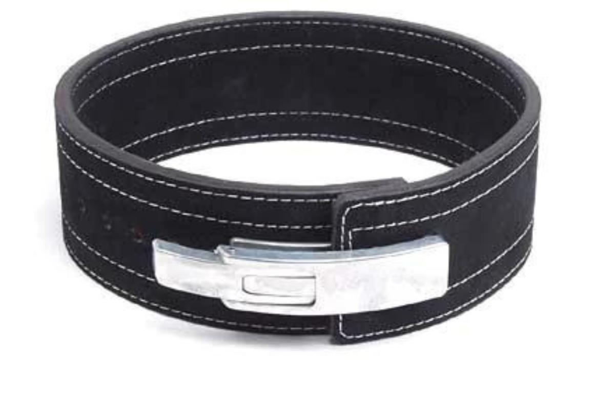 thumbnail image 2 of POZTEV Powerlifting Lever Belt 10mm - IPF Approved Weightlifting Belt For Squats & Deadlifts 2 of 14
