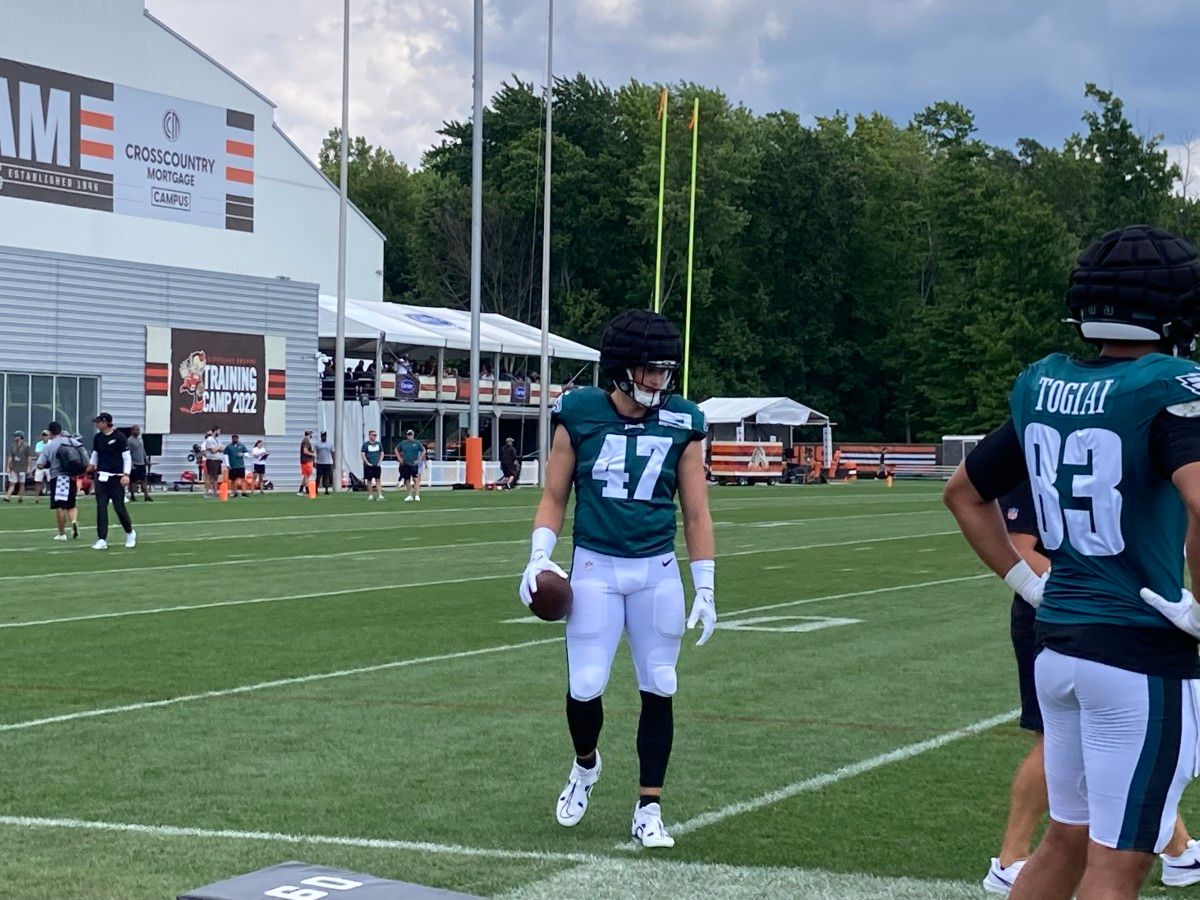 Grant Calcaterra returned to limited practice after being out with a hamstring injury suffered on July 30