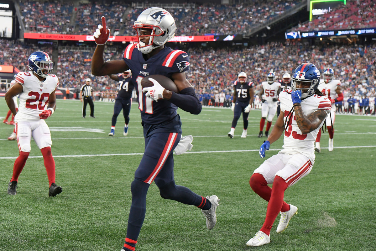 New England Patriots Place Receiver Tyquan Thornton on Injured