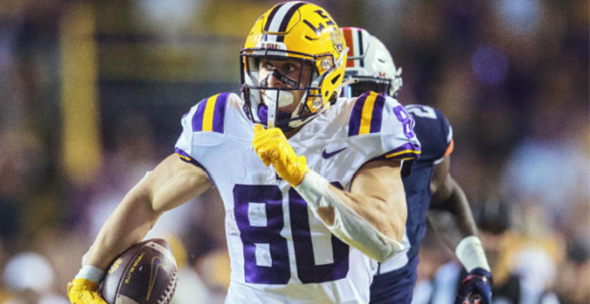 LSU Tigers college football team schedule, rankings