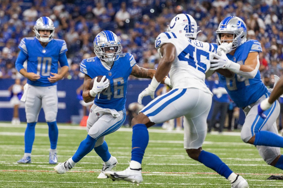 Detroit Lions running back Craig Reynolds