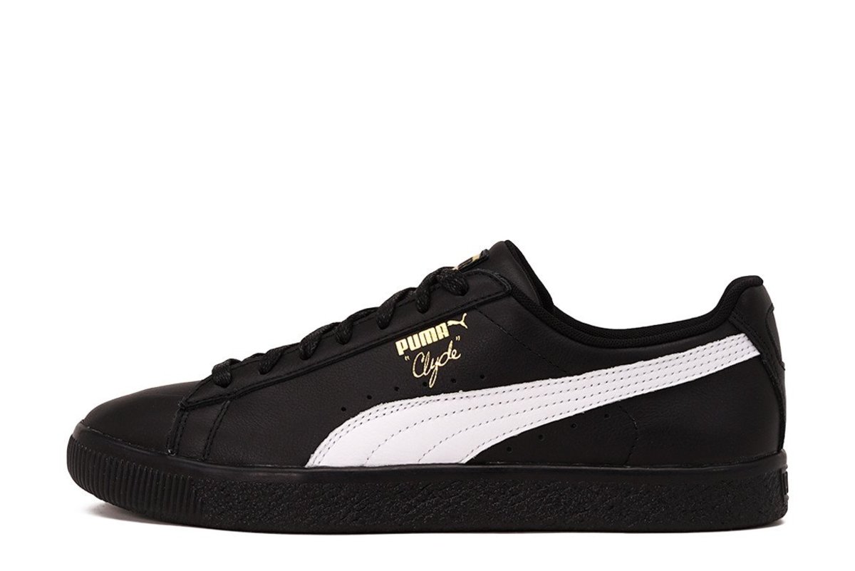 NBA athletes signed to Puma often wear Puma Clyde sneakers when they are not competing on the court.