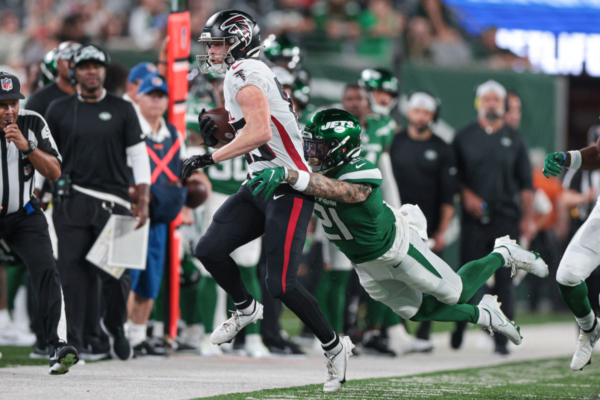 BREAKING: Atlanta Falcons WR Jared Bernhardt Placed on Retirement List -  Sports Illustrated Atlanta Falcons News, Analysis and More