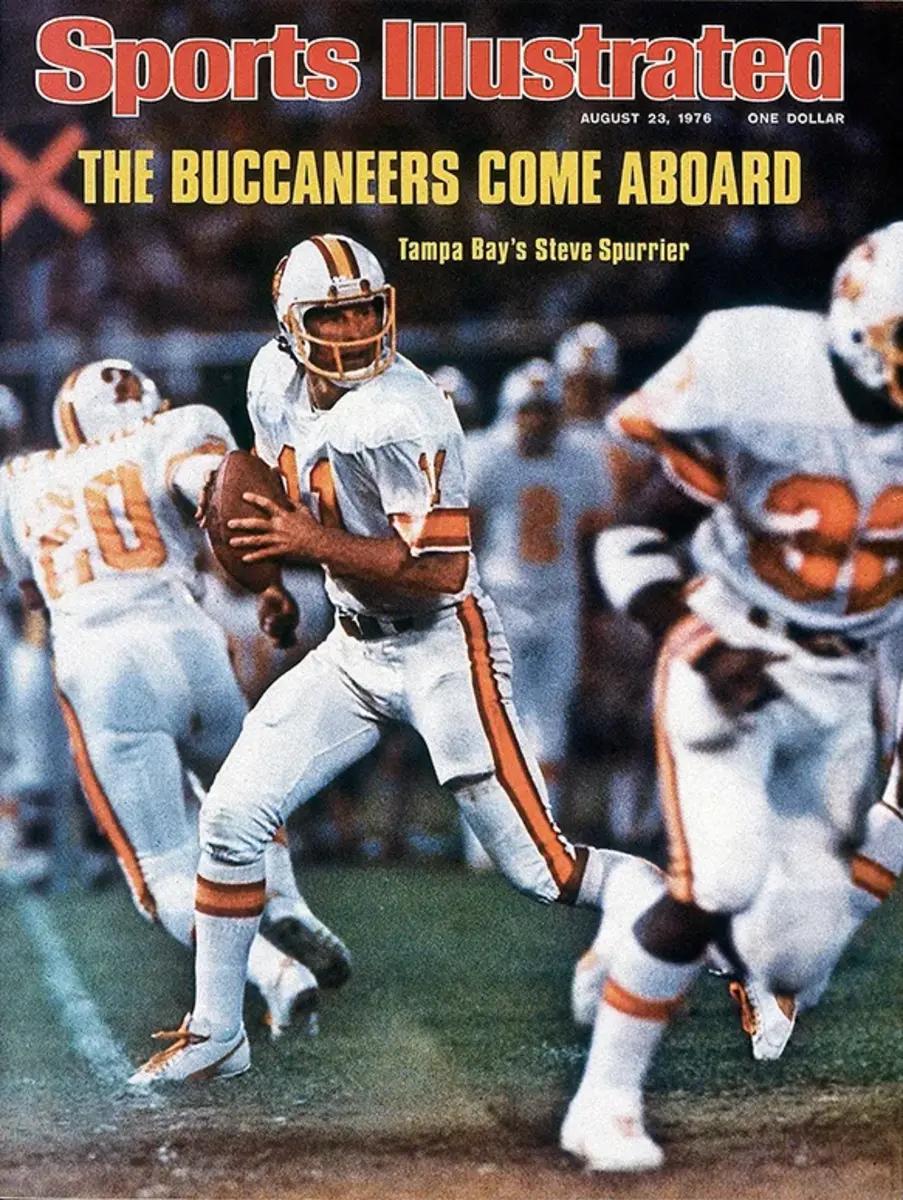 Steve Spurrier on the cover of Sports Illustrated in 1976