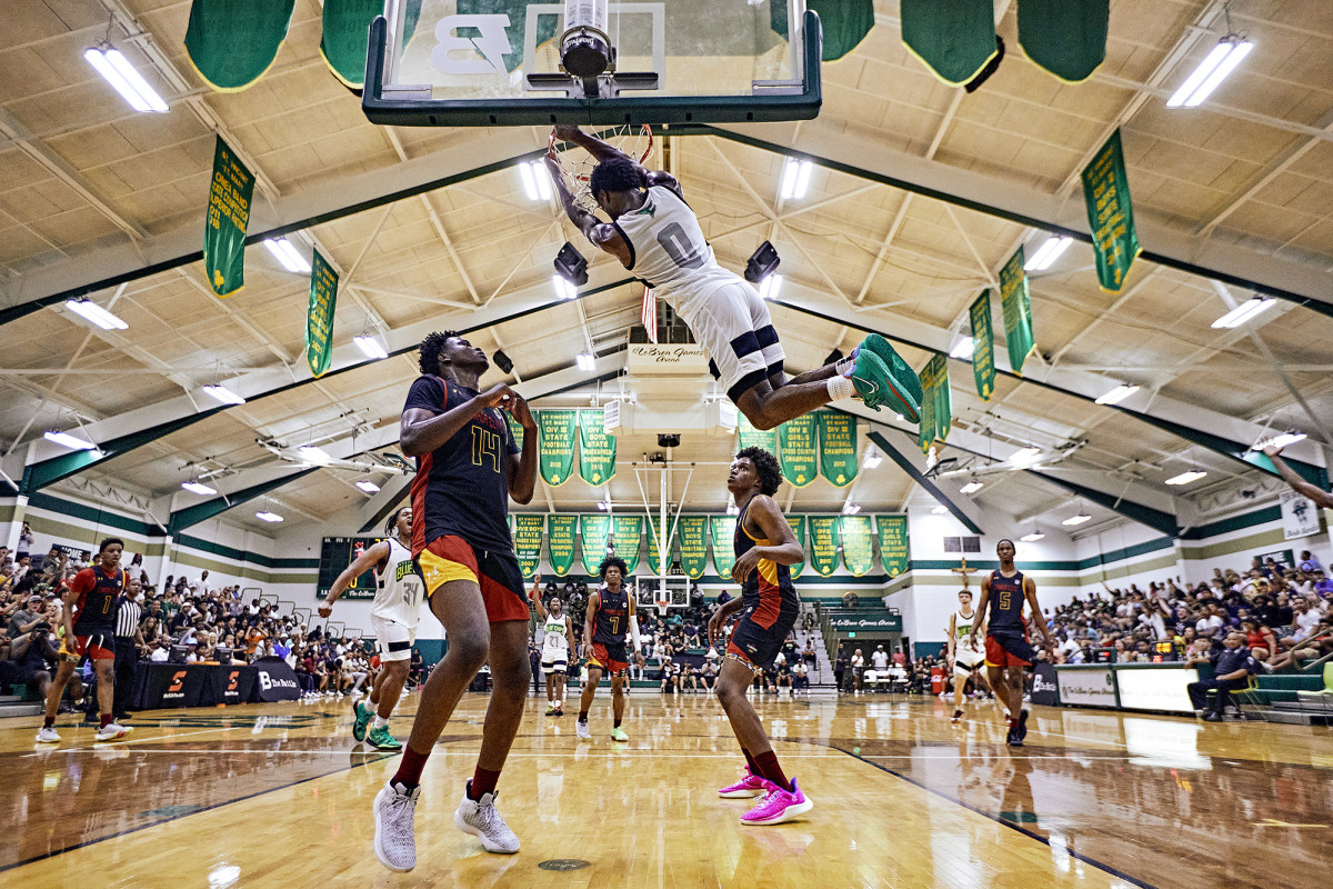 Bronny doesn’t use his given moniker, but his dunking screams LeBron Jr.