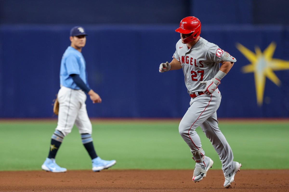 WATCH Angels Outfielder Mike Trout 1,500th Career Hit is a Home Run