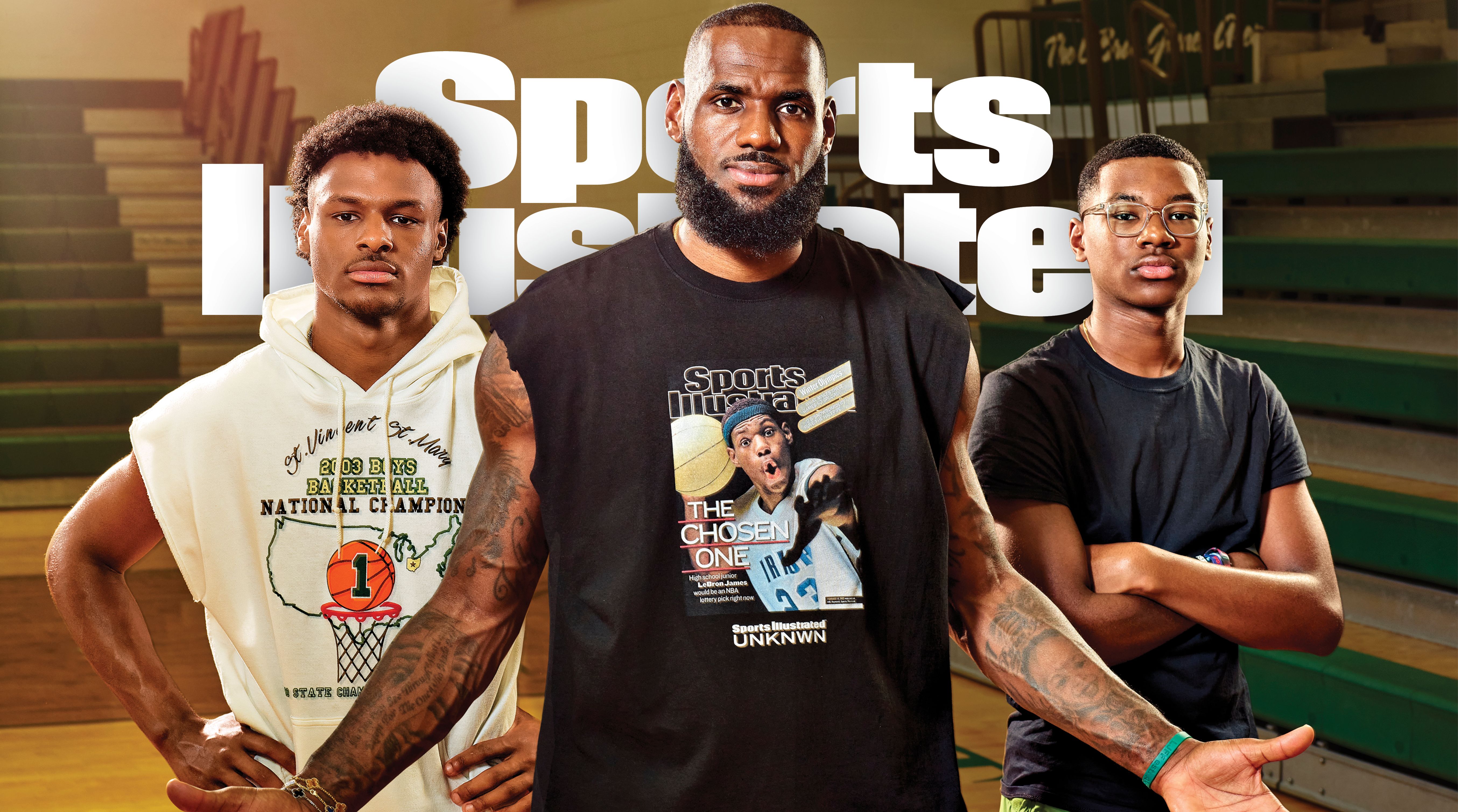 Inside LeBron's grand plan to play in the NBA with Bronny and Bryce - Vimarsana News