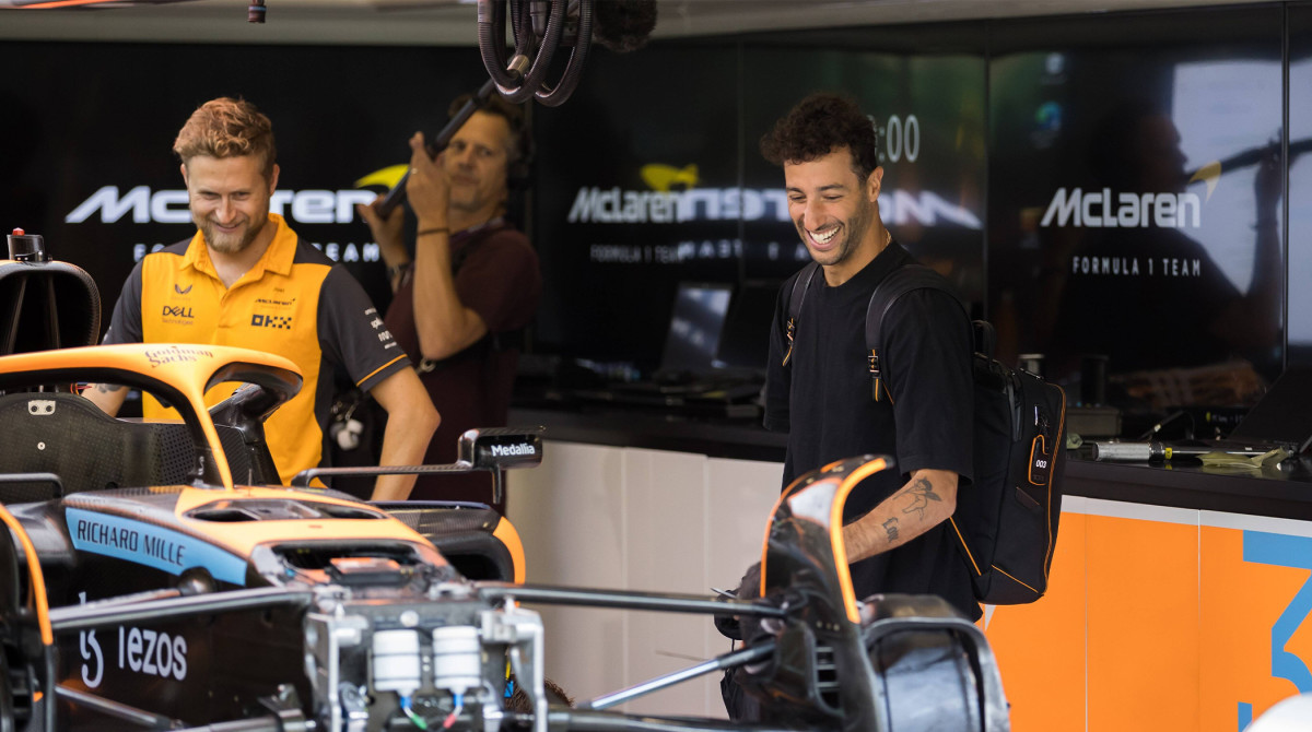 Daniel Ricciardo ahead of Belgian Grand Prix