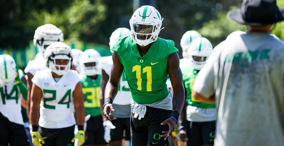 Trikweze Bridges came to Oregon as a safety and has developed into a do-it-all defense back.