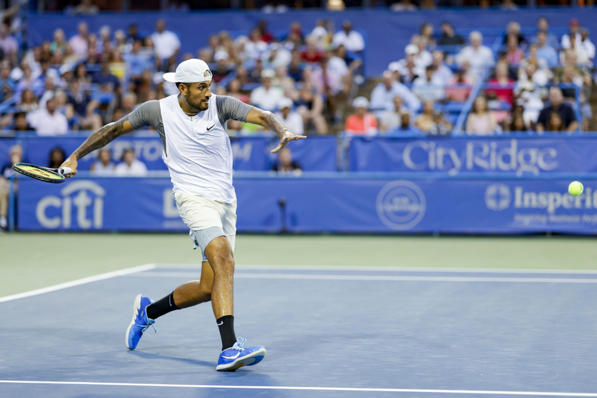 In August, Kyrgios won the Citi Open in Washington D.C. for the second time in the last three editions of the event.
