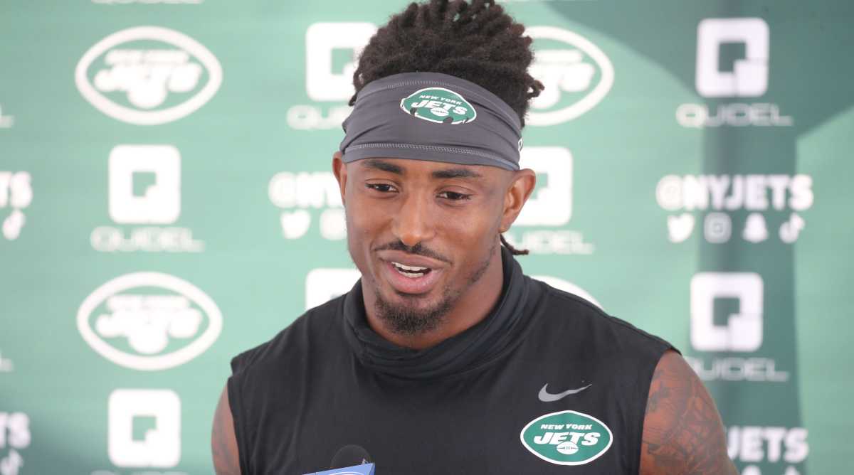 Jordan Whitehead on first day of Jets’ 2022 training camp