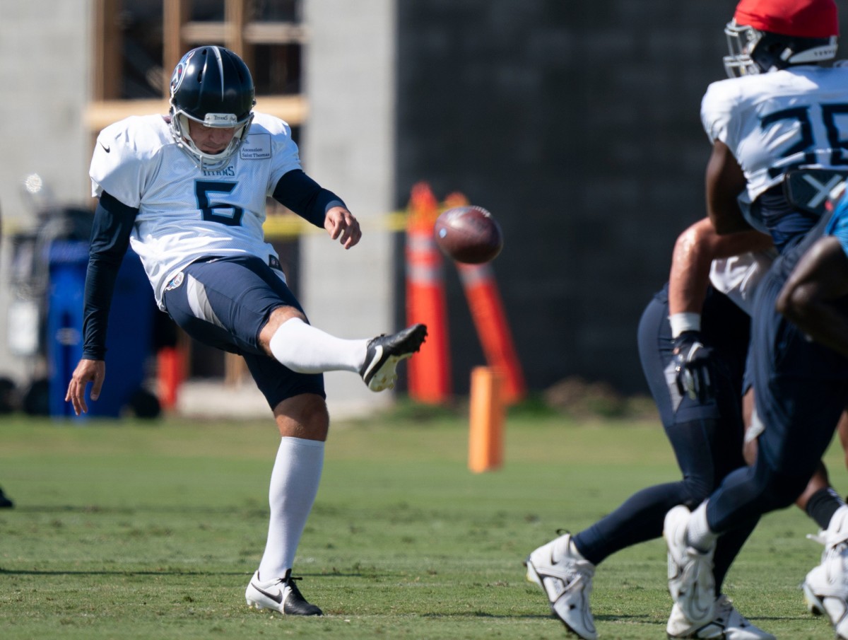 Tennessee Titans: Brett Kern Focused on Precision in Quest to Keep Job