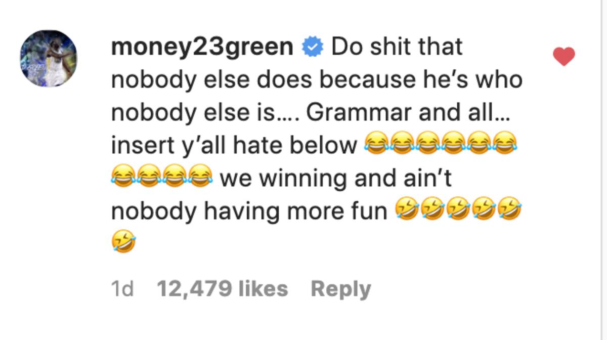 Draymond Green's Comment 