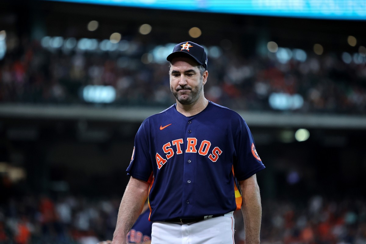 Astros' Verlander Exits Sunday's Game Early with Right Calf Discomfort -  Fastball