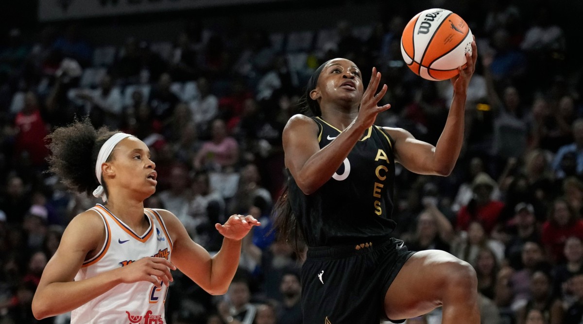Las Vegas Aces guard Jackie Young named WNBA’s Most Improved Player ...