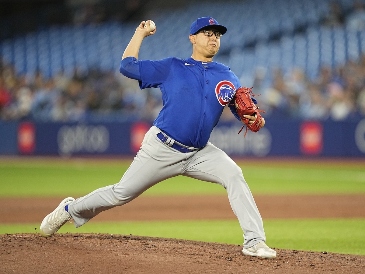 Cubs' Rookie Javier Assad Has Not Given Up a Run in Two Career Starts thumbnail