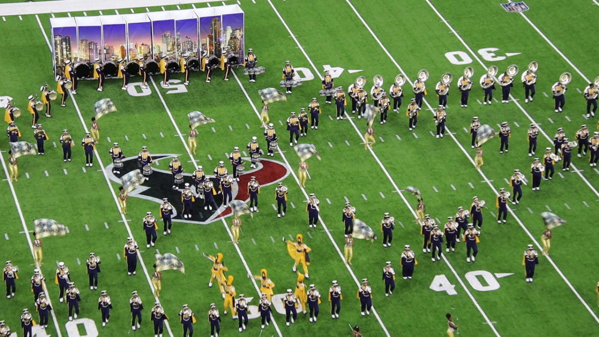 North Carolina A&T Blue & Gold Marching Machine HBCU Legends
