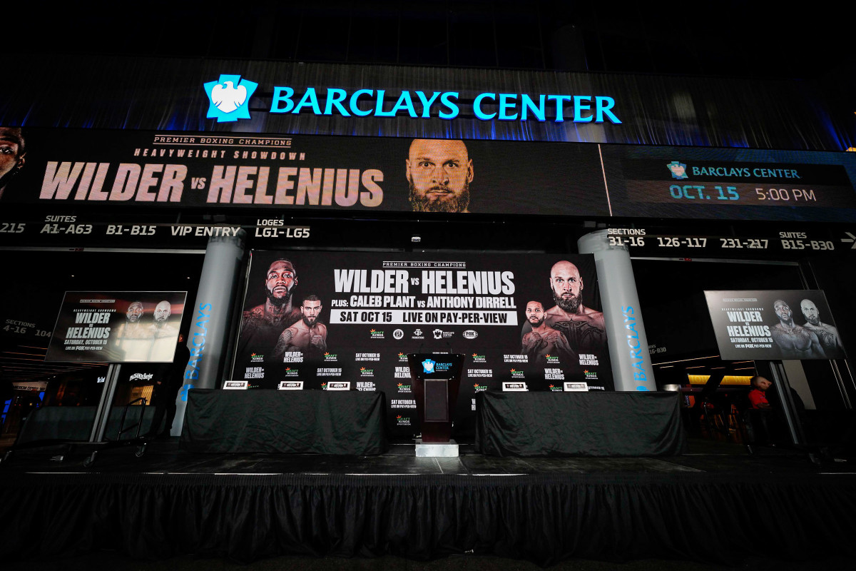 Deontay Wilder–Robert Helenius presser