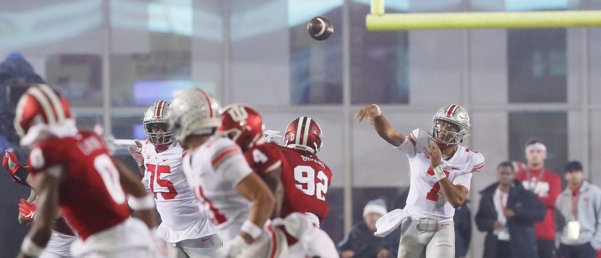 Ohio State quarterback CJ Stroud is a Heisman Trophy contender in 2022. (USA TODAY Sports)