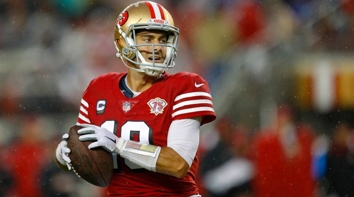 Jimmy Garoppolo Was Asked Whether Becoming Backup Is a Blow to His Ego.