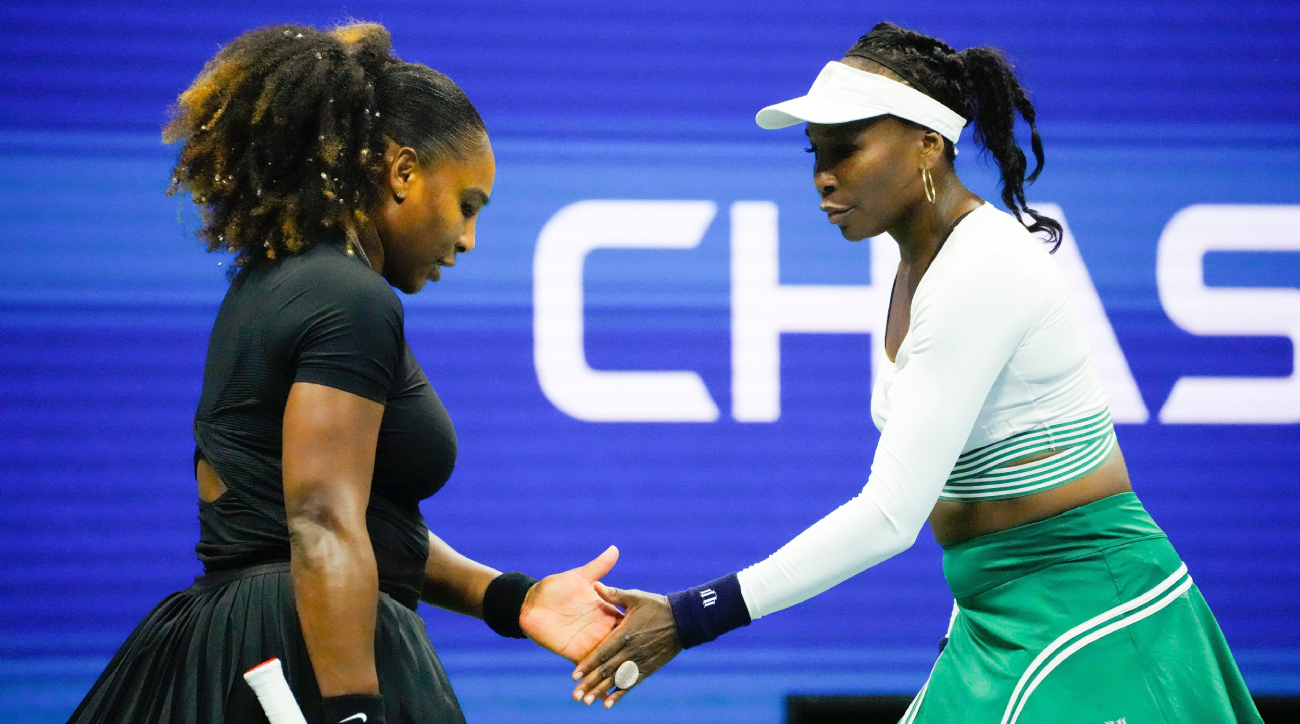 Serena, Venus Williams Drop U.S. Open Doubles Match thumbnail