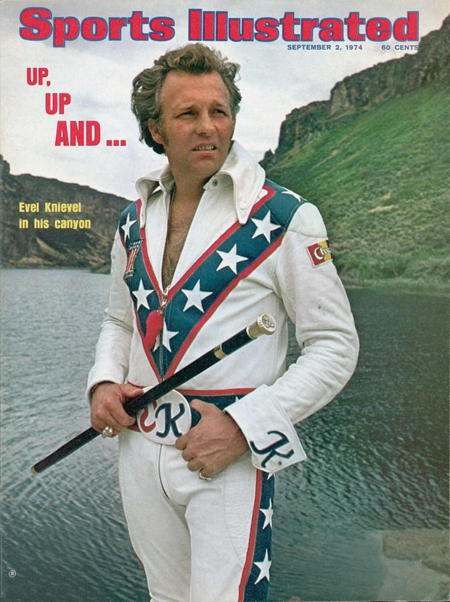 Evel Knievel SI cover