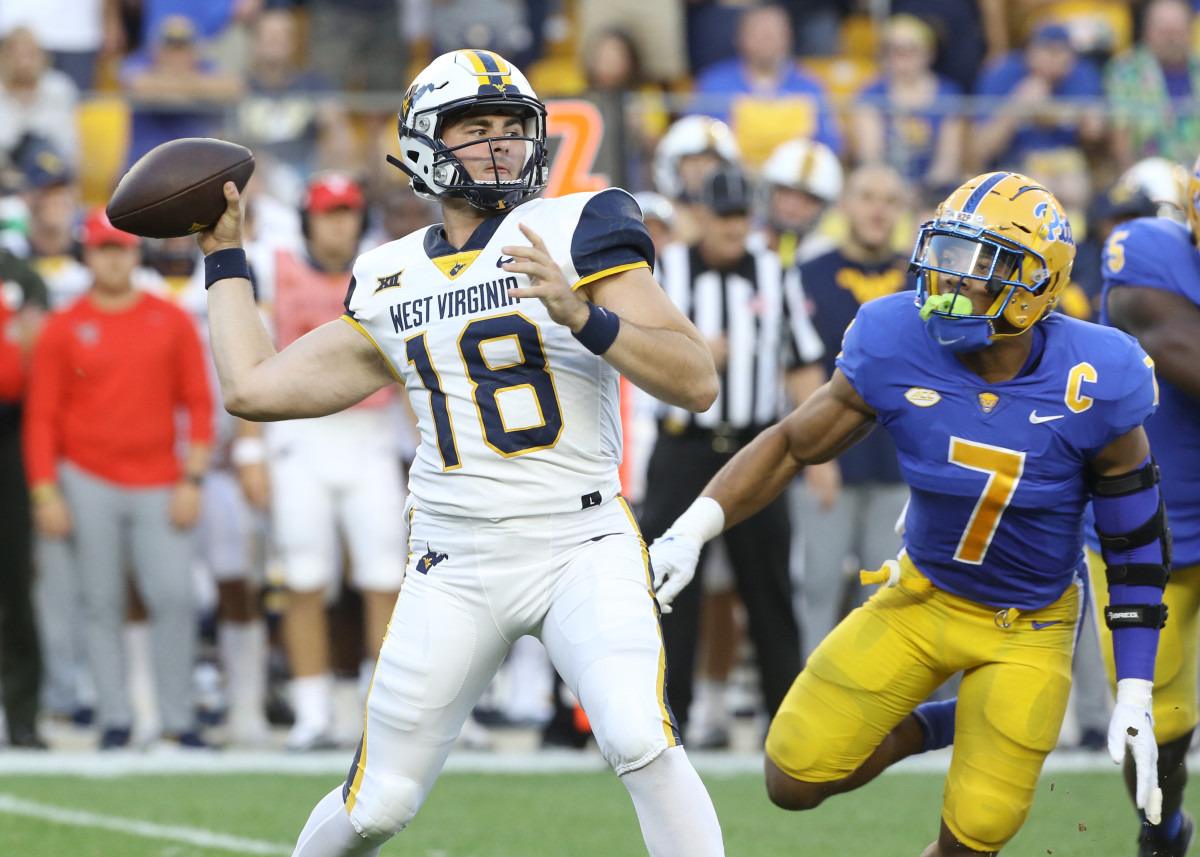 Former Football QB JT Daniels and West Virginia Lose Late to Pittsburgh Sports