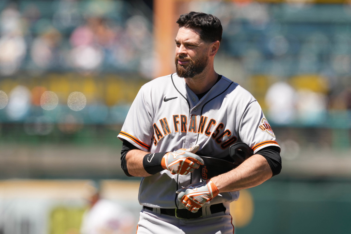 SF Giants first baseman Brandon Belt