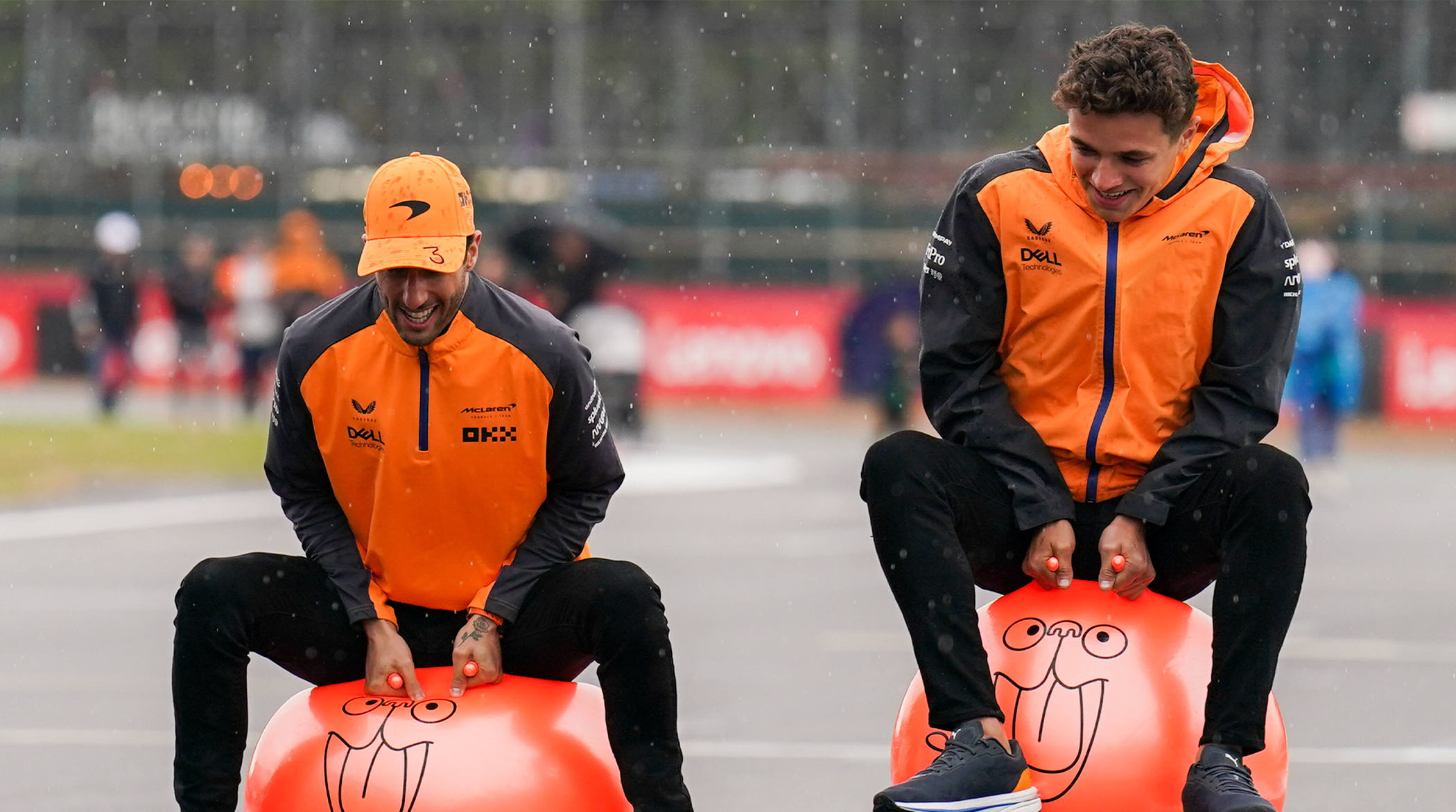 Lando Norris sluit scheurgeruchten af ​​met Daniel Ricciardo