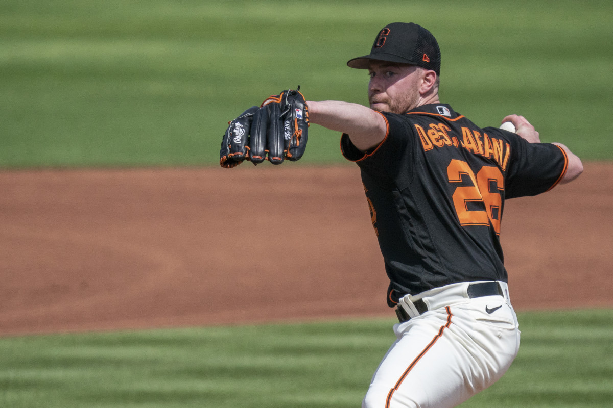 SF Giants pitcher Anthony DeSclafani.