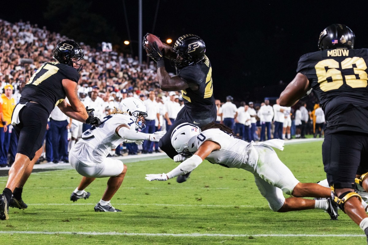 Penn State defeated Purdue football 35-31 on Thursday night inside Ross-Ade...