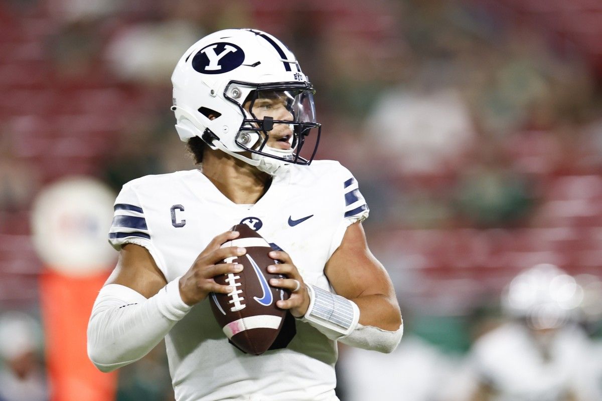BYU vs USF Jaren Hall