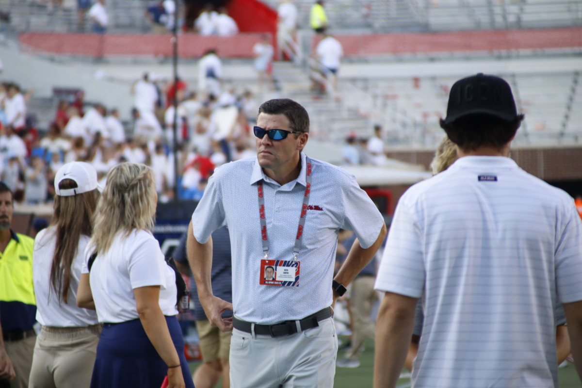 Ole Miss athletic director Keith Carter