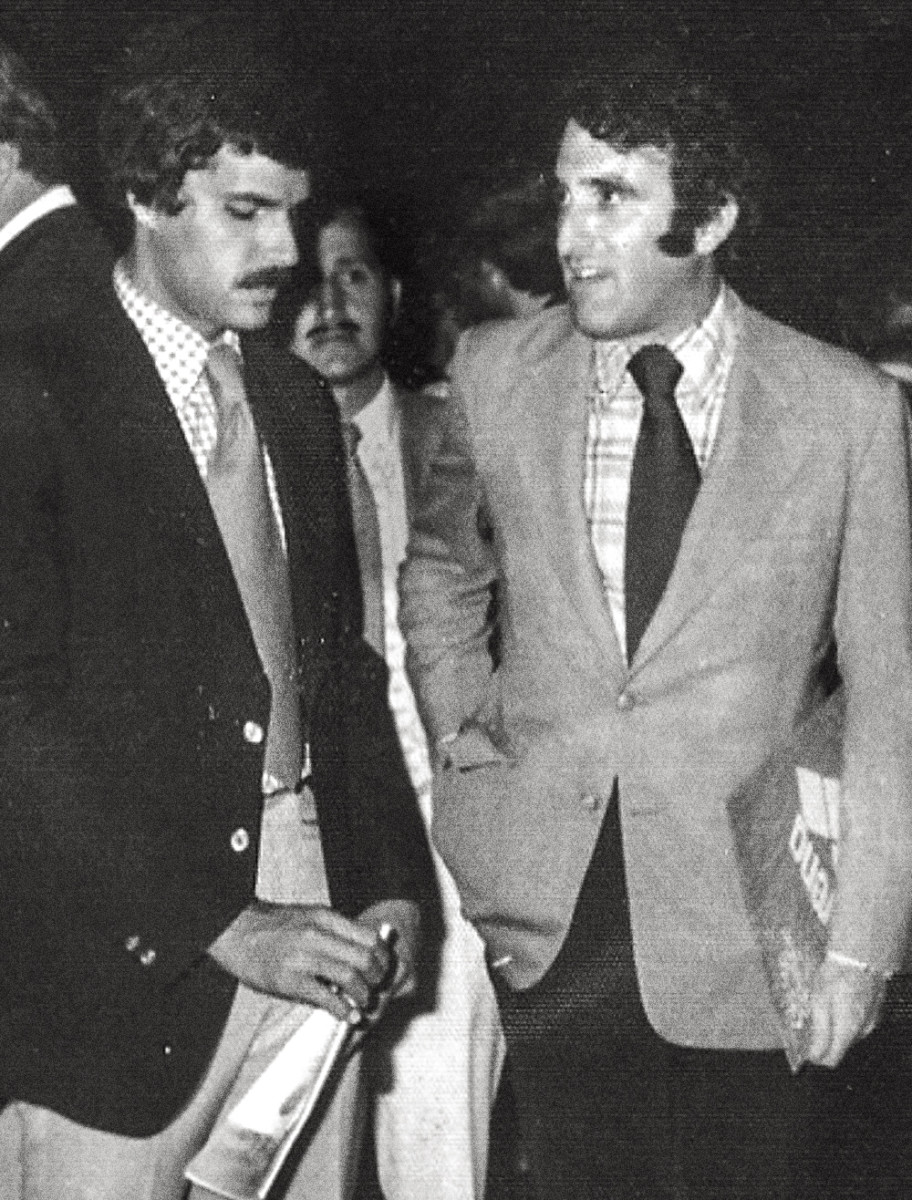 Spitz and Kirshenbaum in 1975.