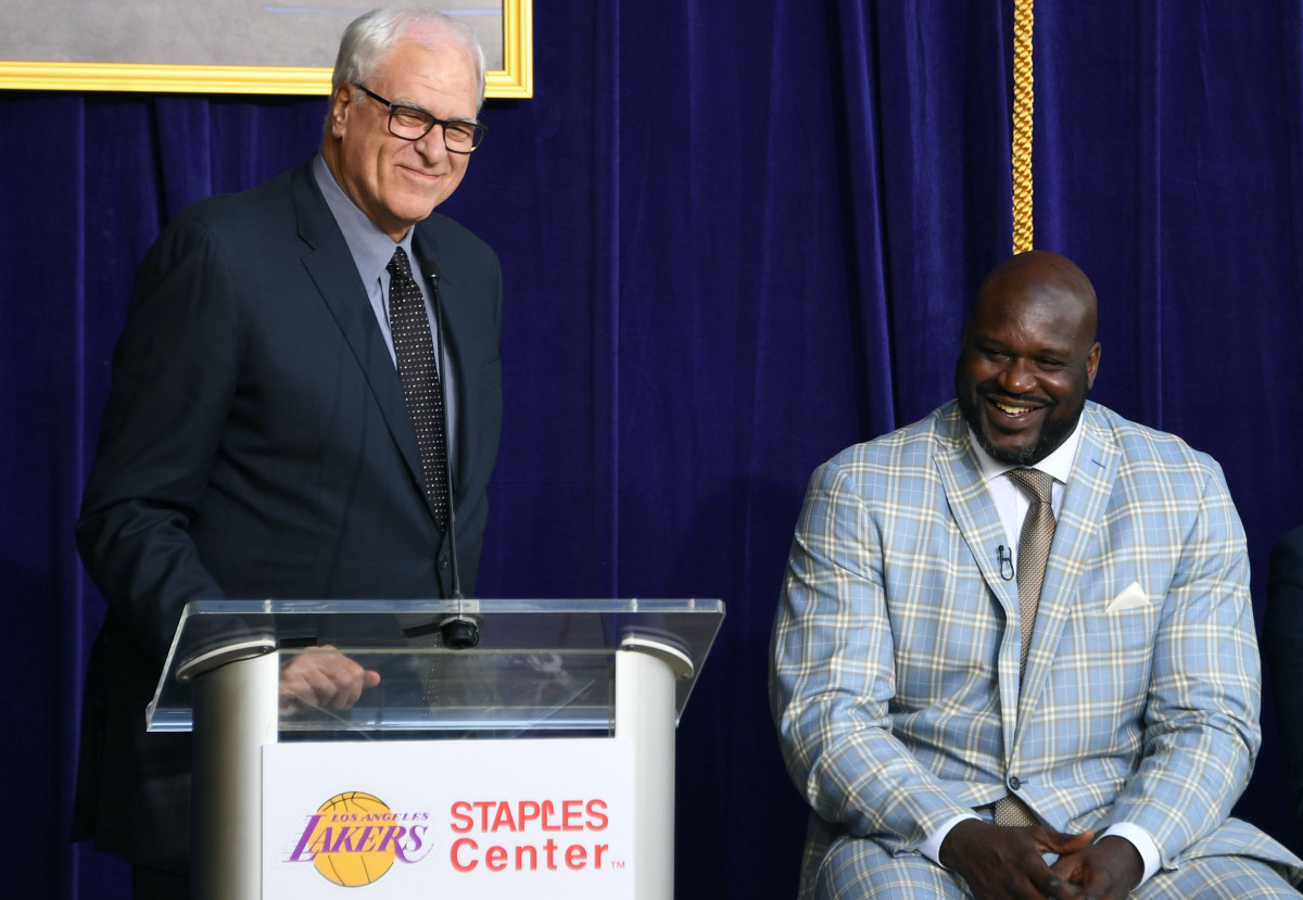 phil jackson shaquille oneal