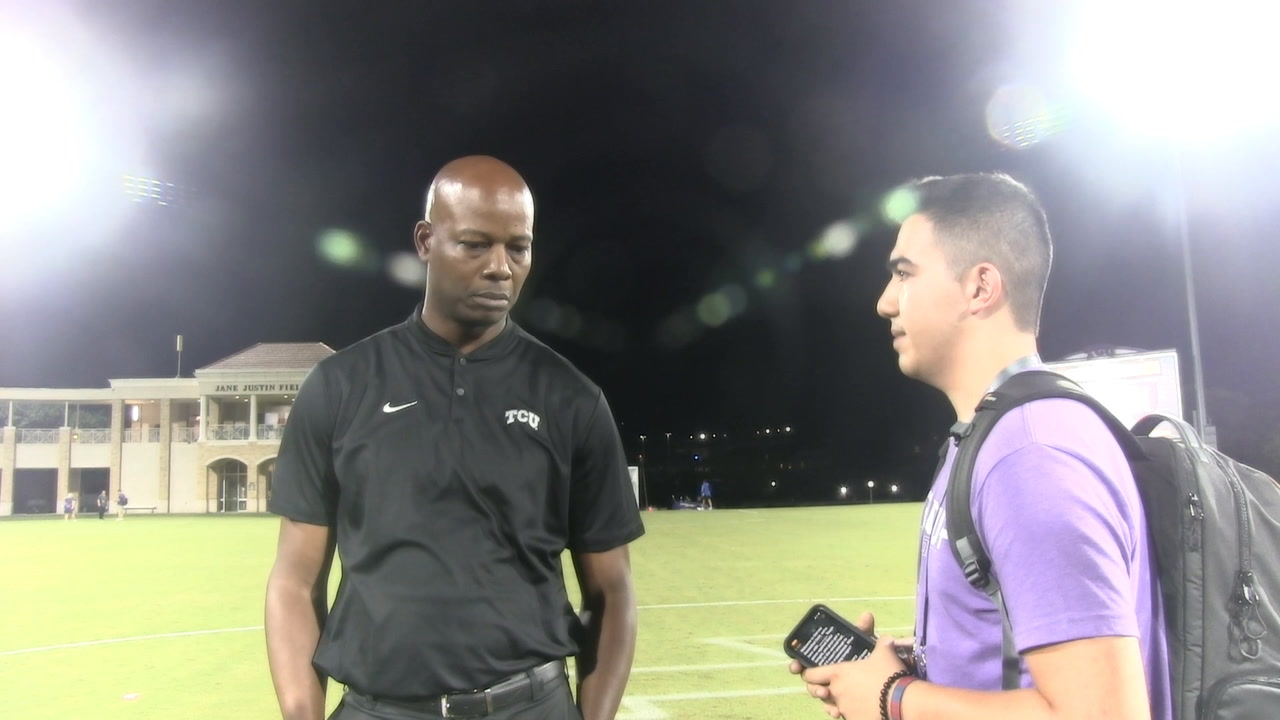 WATCH! Eric Bell PostMatch Interview Duke Sports Illustrated TCU