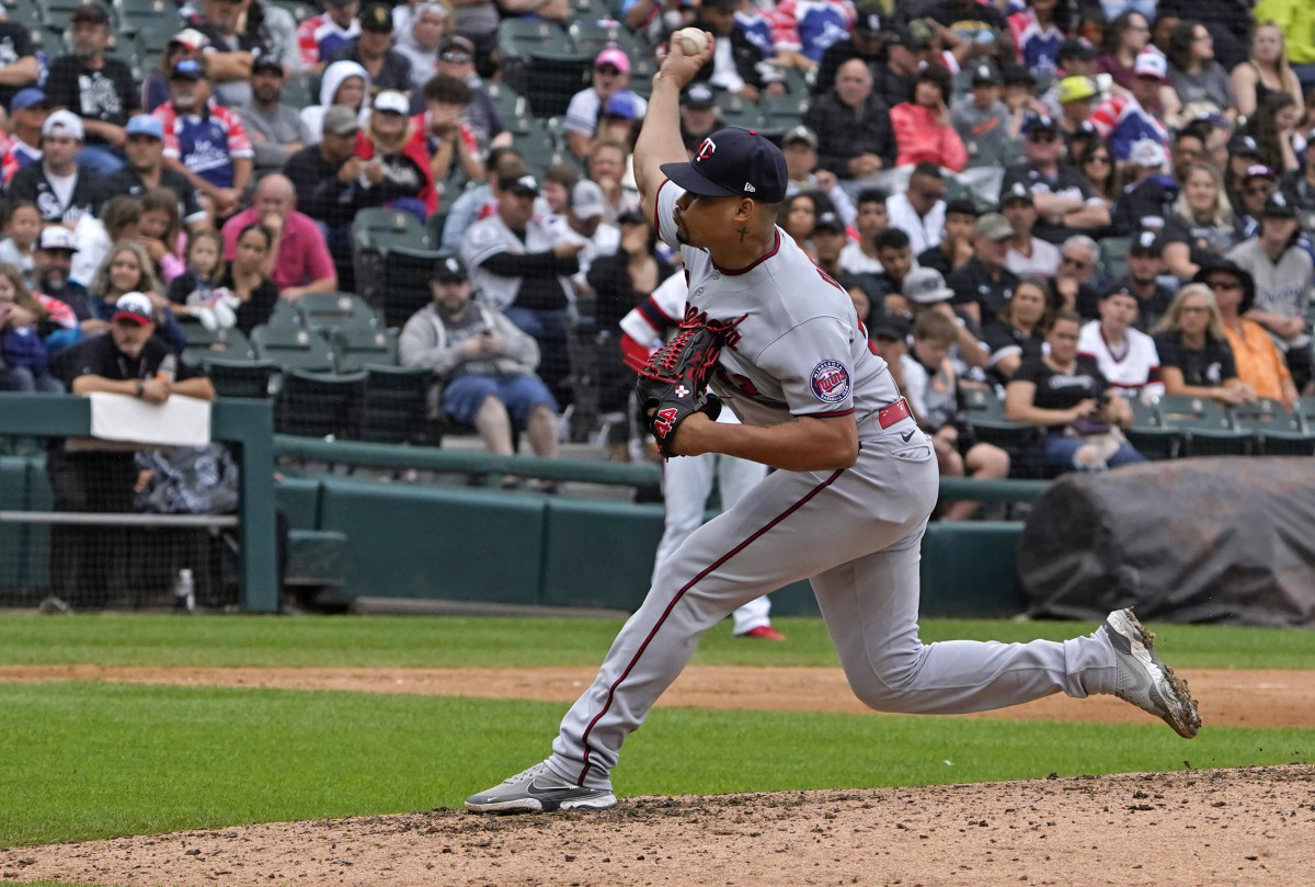 Minnesota Twins pitcher Jhoan Duran