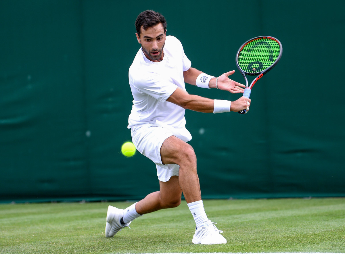 Rubin won the boys’ singles title at Wimbledon in 2014, but made his only appearance in the men’s draw in 2019.