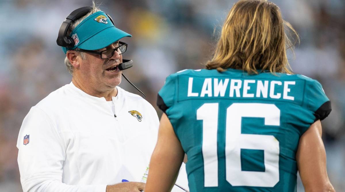 Jaguars head coach Doug Pederson will be in charge of the development of quarterback Trevor Lawrence.