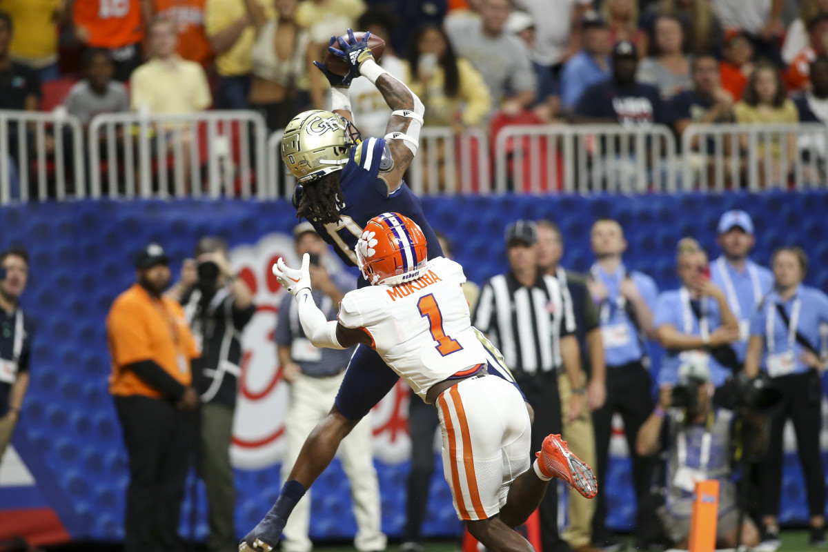 Georgia Tech wide receiver E.J. Jenkins