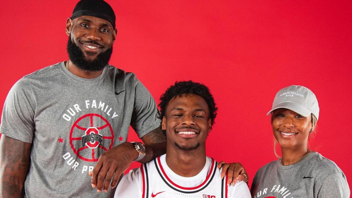 LeBron James’ Son, Bronny, Posts Photos From Ohio State Visit - Sports Illustrated Ohio State