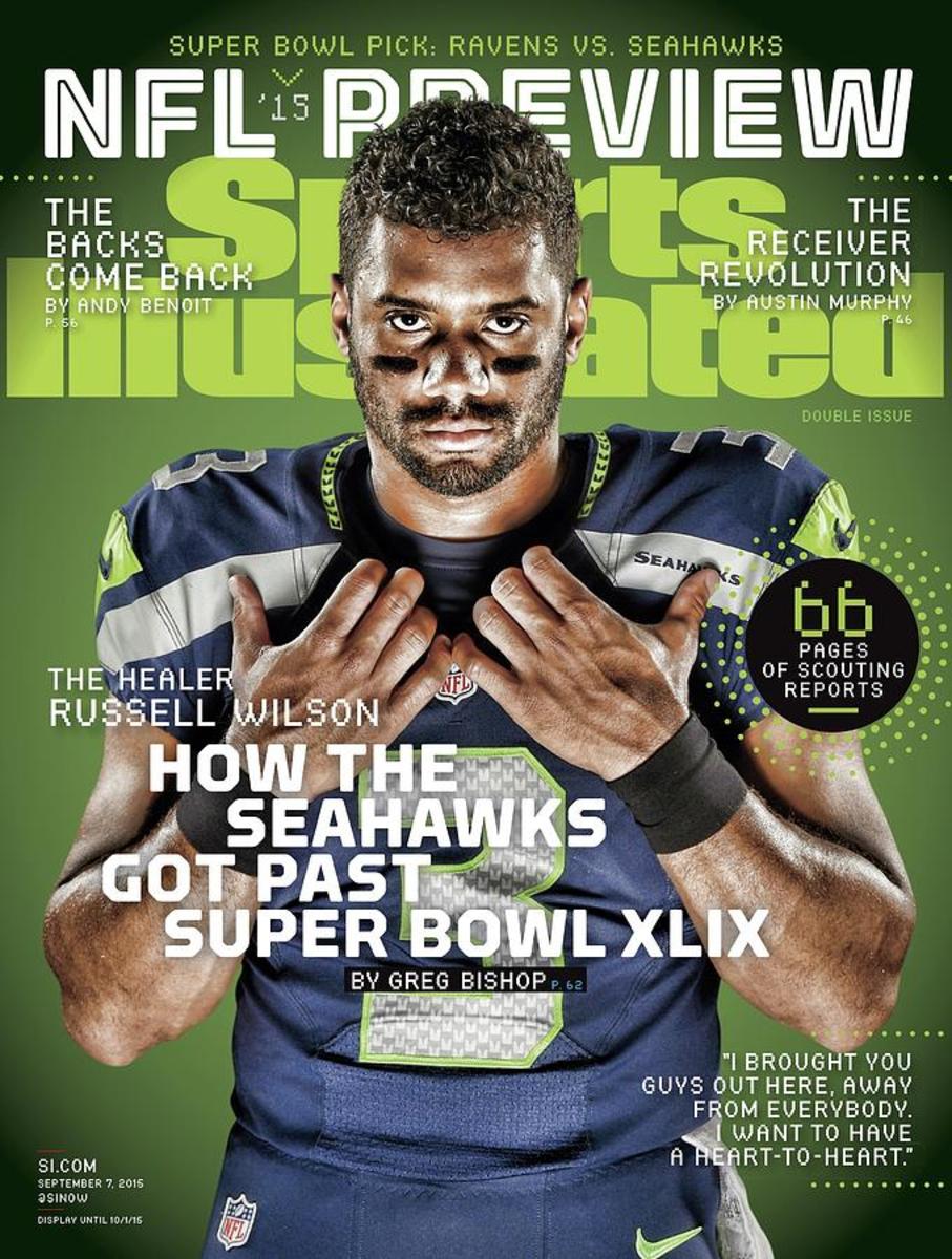 Russell Wilson Sept 7, 2015 SI cover