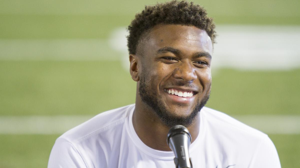 Ohio State's Brown, Hickman, Tuimoloau Talk Arkansas State Sports