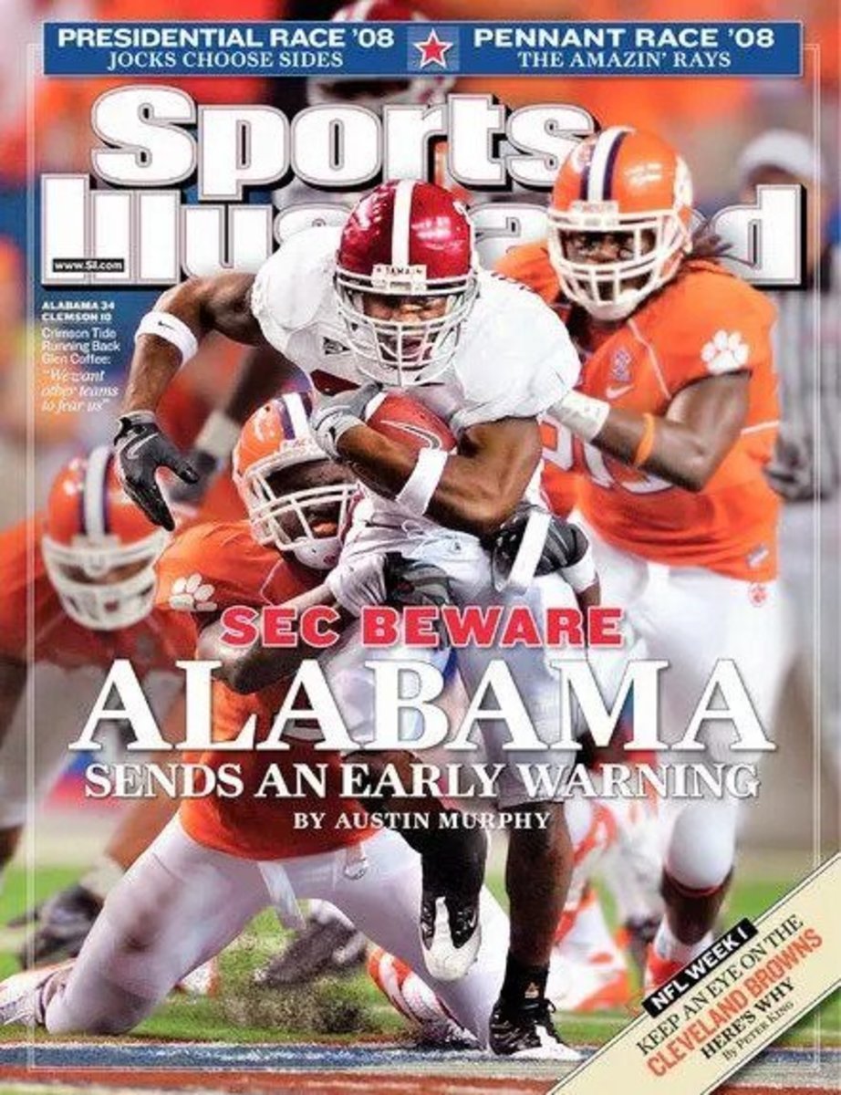Alabama-Clemson 2008 SI cover